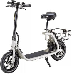  Elektromos Roller levehető üléssel, kosárral - Fehér