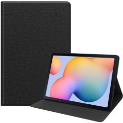 Gigapack GP-96596 Tok - Samsung Galaxy Tab S6 Lite 10.4 LTE (SM-P625) 2024, Oldalra Nyíló, Textil, Fekete