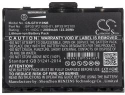 Cameron Sino Li-Ion Akku 11.1v/2000mah, Getac 441129000001 Kompatibilis
