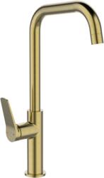 INVENA ALONIA mosogató csaptelep, szálcsiszolt arany BZ-70-009-V (BZ-70-009-V)