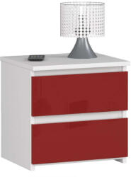 AKORD Cl2 2f Clp Komód Piros Fényes (OP0LCL2POLCZER)