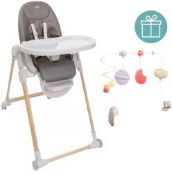 Chicco Etetőszék Polly Armonia - Skandináv + Játékív Rainbow - pepita