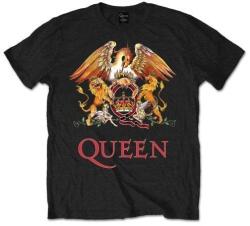 Queen Classic Crest Black L Ing (QUTS03MB03)