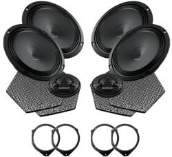 Audison Boxe auto Pachet difuzoare auto Audison Prima dedicat Audi A4 2004-2008, RMS 100 W (SKU-8761607389-4999-22)