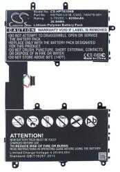 Cameron Sino Li-Polymer Akkumulátor 3.75v/8250mah, Hp 733057-421 Kompatibilis, Fekete