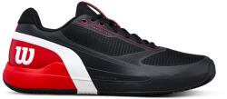 Wilson Încălțăminte de tenis pentru bărbați Rush PRO 5 Clay Black/Red EUR 42 2/3