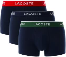 Lacoste Pantali scurți pentru bărbați 3 Packs Trunk Navy Blue/Green-Red-Navy Blue M