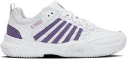 K Swiss Încălțăminte de tenis pentru femei Court Express 2 Clay White/Purple Haze EUR 41, 5