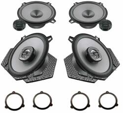 Hertz Boxe auto Pachet difuzoare auto Hertz Uno dedicat Renault Fluence 2009-2015, RMS 55W (SKU-1003097901-4126-93) - pcone