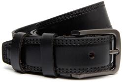 The Chesterfield Brand Curea piele naturala neagra, 125 cm, Manovo, The Chesterfield Brand