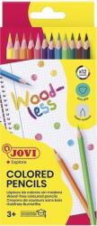 JOVI Non-Wooden Triangular Pencils Set creioane colorate 12 buc (<![CDATA[734/12]]>)