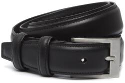 The Chesterfield Brand Curea piele naturala neagra, 125 cm, Elliot, The Chesterfield Brand