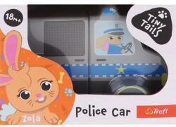 Trefl Trefl: Mașinuță de poliție magnetică Tiny Tai din lemn (61814)