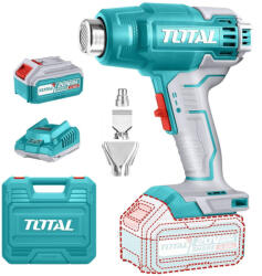 Total Tools TOTAL Hőlégfúvó - 1x4Ah 20V/P20S/ koffer+töltő (TBLI20025)