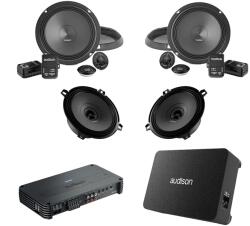 Audison Boxe auto Pachet Difuzoare Auto cu subwoofer Opel Corsa B 1993-2000 Audison Prima 1010 W (SKU-1902106496-1320-32) - pcone