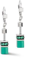 Coeur de Lion zöld GeoCUBE női fülbevaló 2838/20-0500 - 2838/20-0500 (2838/20-0500)