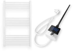 Törölközőszárító radiátor elektromos fűtőpatronnal 60 x 100 cm - Nero Italia AF-13-400W (fehér)
