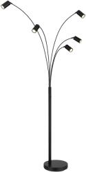 GLOBO Robby fekete állólámpa (GLO-57910-5S) GU10 5 izzós IP20