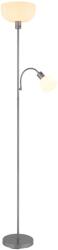 GLOBO Hinton ezüst-fehér állólámpa (GLO-59947) E27 1 izzós IP20