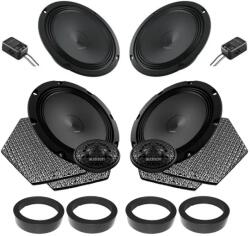 Audison Boxe auto Pachet difuzoare auto Audison Prima dedicat Volkswagen Touareg 2010-2018, RMS 100W, 200mm (SKU-3908203102-9776-29) - pcone