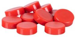 Q-CONNECT mágnesek kerekek, 20 mm, 10 db, piros