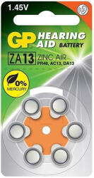 GP Batteries ZA13/6 PR13 PR48 1, 45V hallókészülék elem (GP-PR48-6BP)