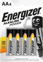 Energizer Alkaline Power LR6/4 1, 5V tartós AA ceruza elem (Energizer-Alkaline-Power-LR6-4)