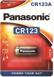 Panasonic CR123A 3V Lithium fotó elem (Panasonic-CR123-1)