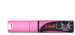 uni Krétamarker folyékony 8mm, Uni-Posca PWE-8K fluor rózsaszín (2UPWE8KFLR) - nyomtassingyen