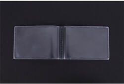  Diák- és igazolványtartó, többlapos, PVC, átlátszó - nyomtassingyen