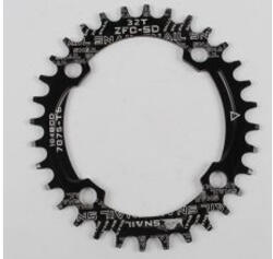 Spyral Lánckerék spyr speed 104/32 oval alu blk