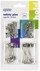 Grand Biztosítótű készlet GRAND GR-A64 64 darabos (110-1722) - nyomtassingyen