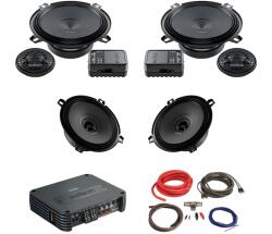 Audison Boxe auto Pachet Difuzoare Auto cu amplificator Ford Fiesta 3 1989-1997 Audison Prima 560 W (SKU-2450645380-7556-84)