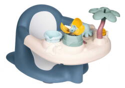 Smoby Kádba helyezhető ülőke varázslatos virággal Little Baby Bath Time Smoby tapadókorongokkal és vízi polippal 6 hó kortól SM140408 (SM140408)