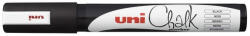 uni Krétamarker folyékony 1, 8-2, 5mm, Uni-Posca PWE-5M fekete (2UPWE5MF) - mystock