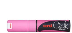 uni Krétamarker folyékony 8mm, Uni-Posca PWE-8K fluor rózsaszín (2UPWE8KFLR) - mystock