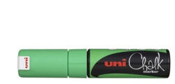 uni Krétamarker folyékony 8mm, Uni-Posca PWE-8K fluor zöld (2UPWE8KFLZ) - mystock