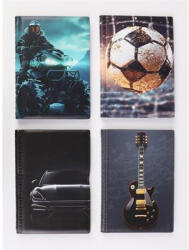  Igazolványtartó, álló, 10 betét lappal, mintás PVC, "Bővített személyi", fiú - mystock