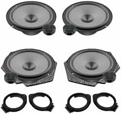 Hertz Boxe auto Pachet difuzoare auto Hertz Uno dedicat Opel Adam 2012-2019, RMS 75W (SKU-7050627606-1862-85) - pcone