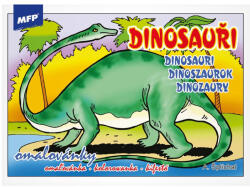 MFP Kifestő A/5 16 Lapos Dinoszauruszok (MFP5300119)