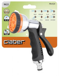 CLABER Pisztolyszórófej CLABER 9622 8 funkciós fém (96220000)