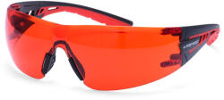 Portwest Tech Look Lite KN védőszemüveg piros (PS27RER)