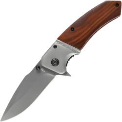 HARAHU Kültéri összecsukható kés WG703 - Barna / Szürke KP39447