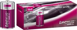 tecxus NiMH D (Mono) újratölthető akkumulátor 10000mAh 10db/csomag
