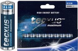 tecxus Alkaline maximum LR6/AA Mignon ceruza elem 1, 5V 10db/csomag alkáli-mangán