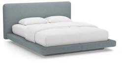 Micadoni Világoskék kárpitozott franciaágy 200x200 cm Linea - Micadoni