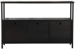 Kalune Design Fekete matt konzolasztal 29, 5x120 cm Solace - Kalune Design