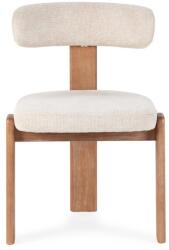 MOME Krémszínű kárpitozott étkezőszék szett 2 db-os Nadia - MOME