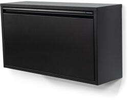 Spinder Design Fekete fém billenő ajtós-függő cipőtartó 75x41x22 cm Billy - Spinder Design