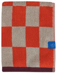 Mette Ditmer Narancssárga-bézs frottír bio pamut törölköző 50x90 cm Retro - Mette Ditmer Denmark